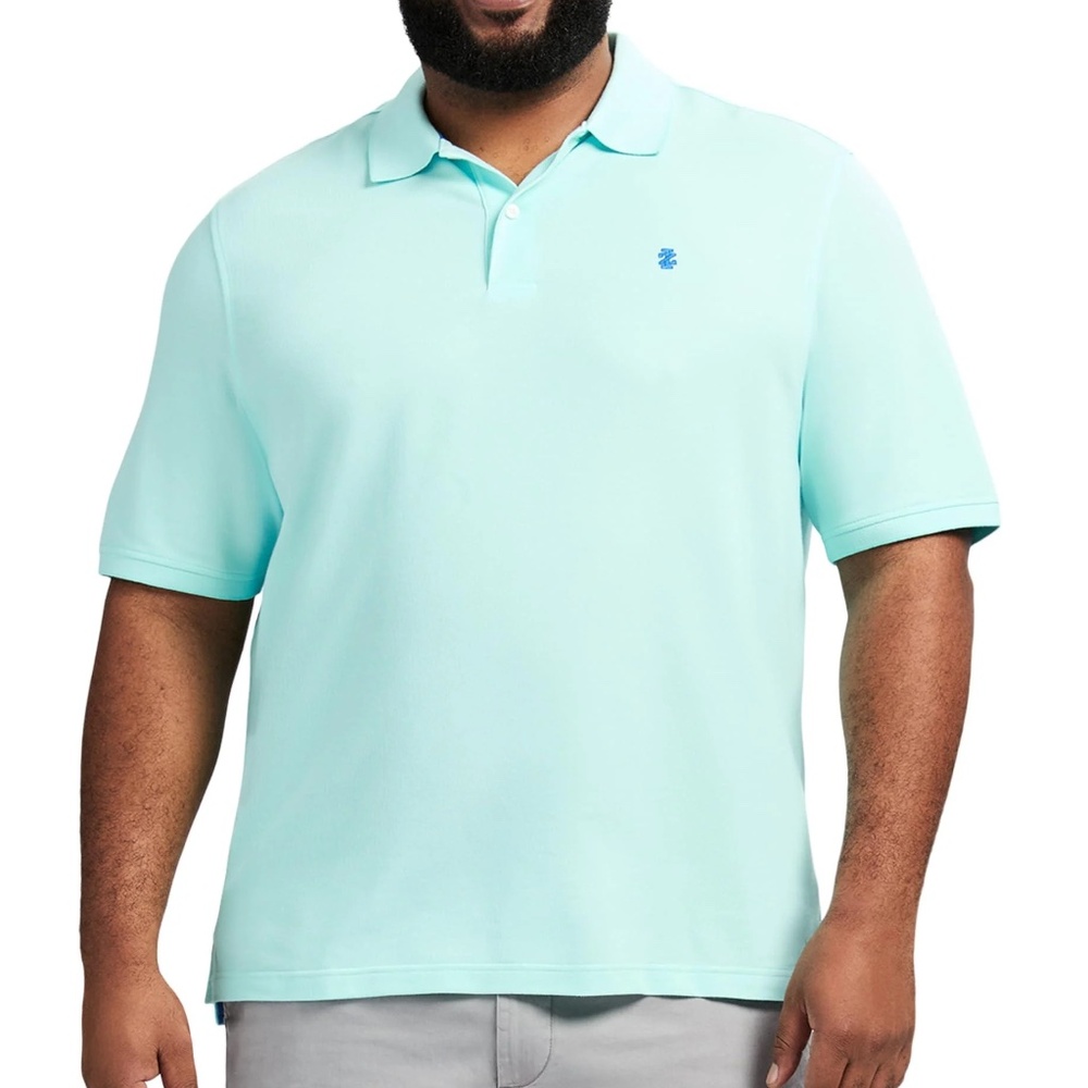 Izod-Polo Shirt XXL Green Advantage Performance Stretch Sport Flex Men's New NWT